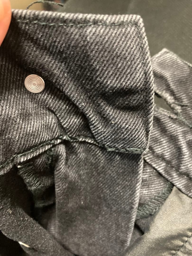 パンツ NO/FAITH STUDIOS BLACK HEAVY CARGO