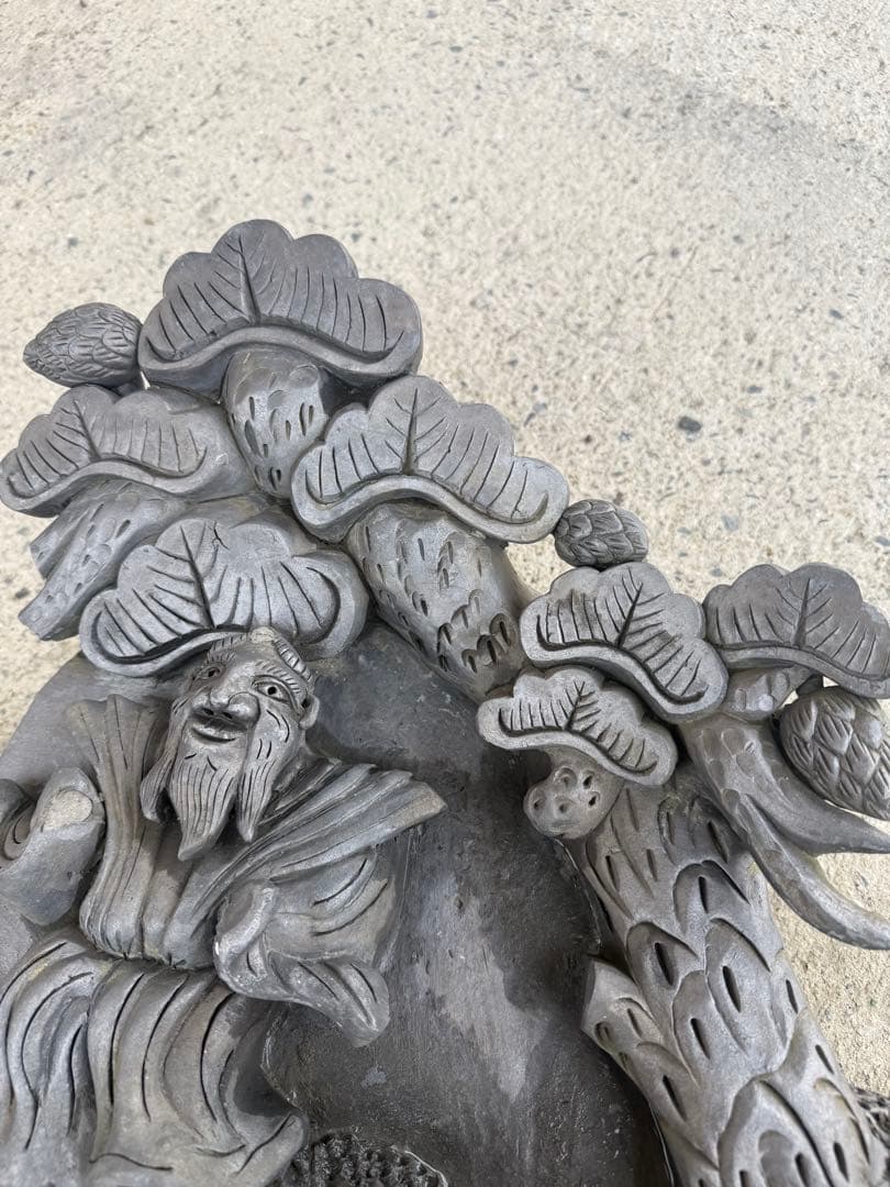 瓦　屋根瓦　鬼瓦　飾り瓦　魔除け　縁起物　七福神