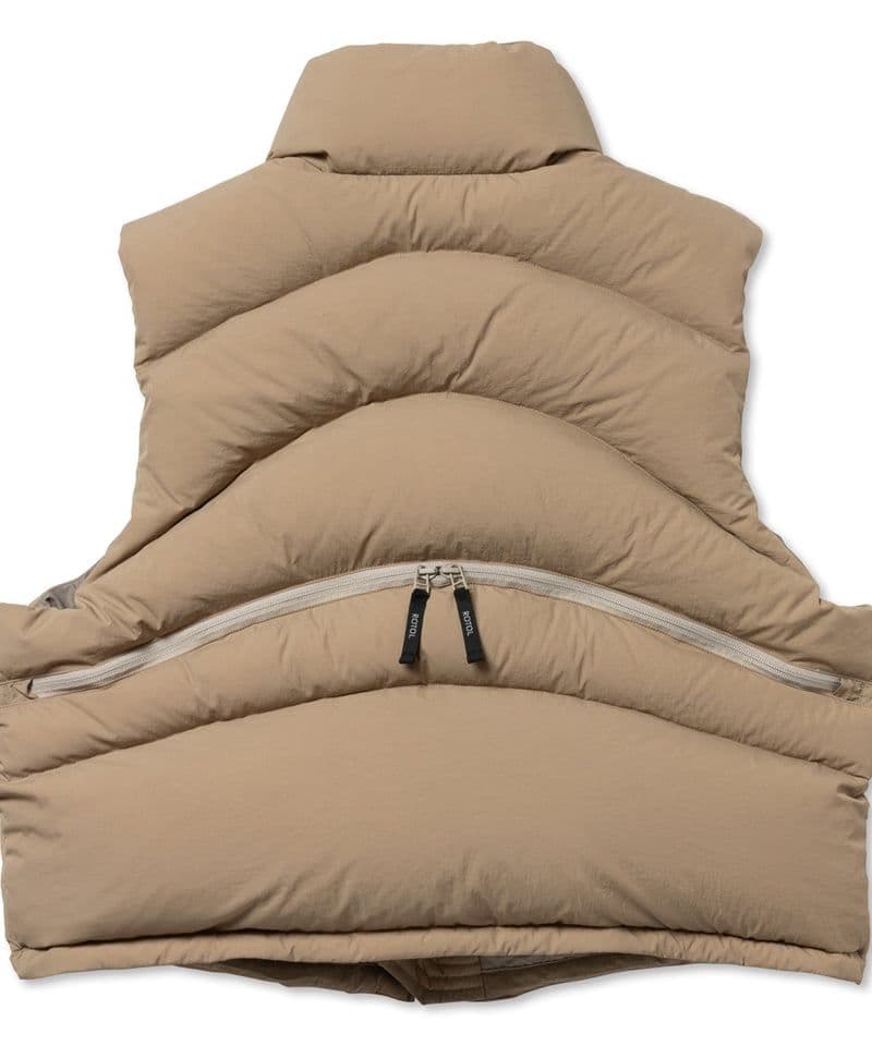 【新品未使用】ROTOL CURVY DOWN VEST 24AW