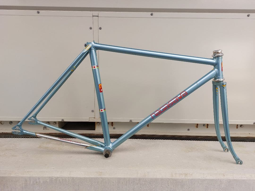 Nagasawa 競輪ピストフレーム njs刻印入り