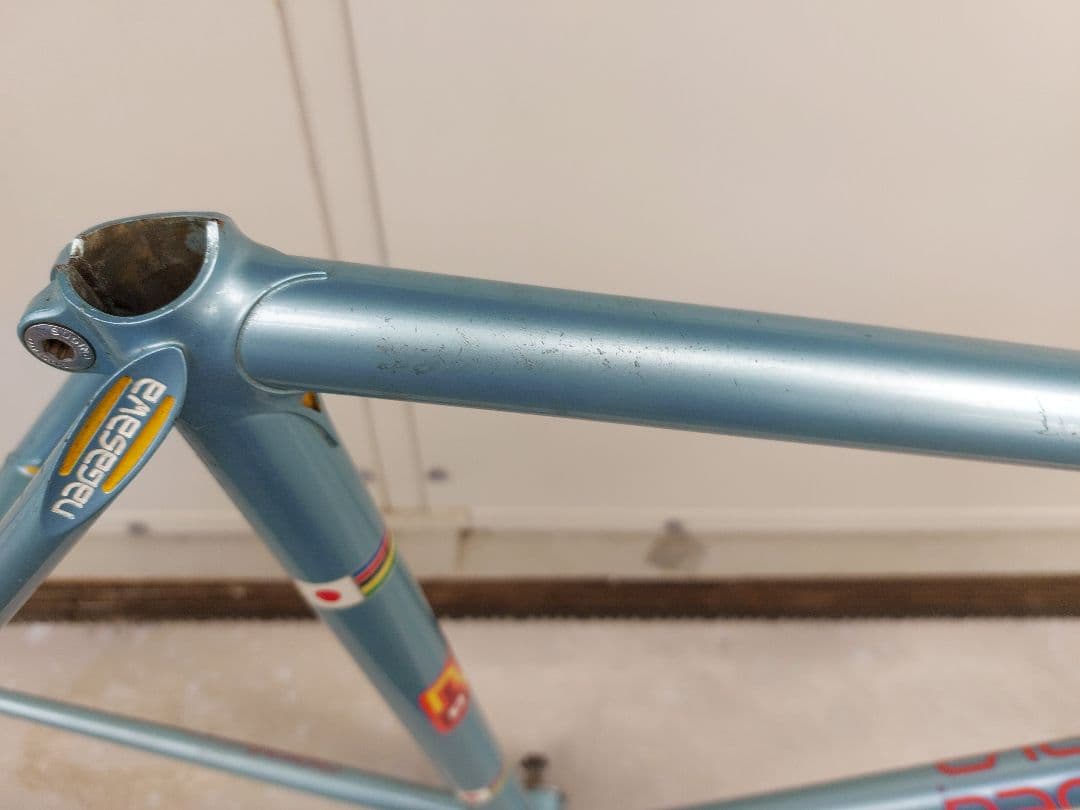 Nagasawa 競輪ピストフレーム njs刻印入り