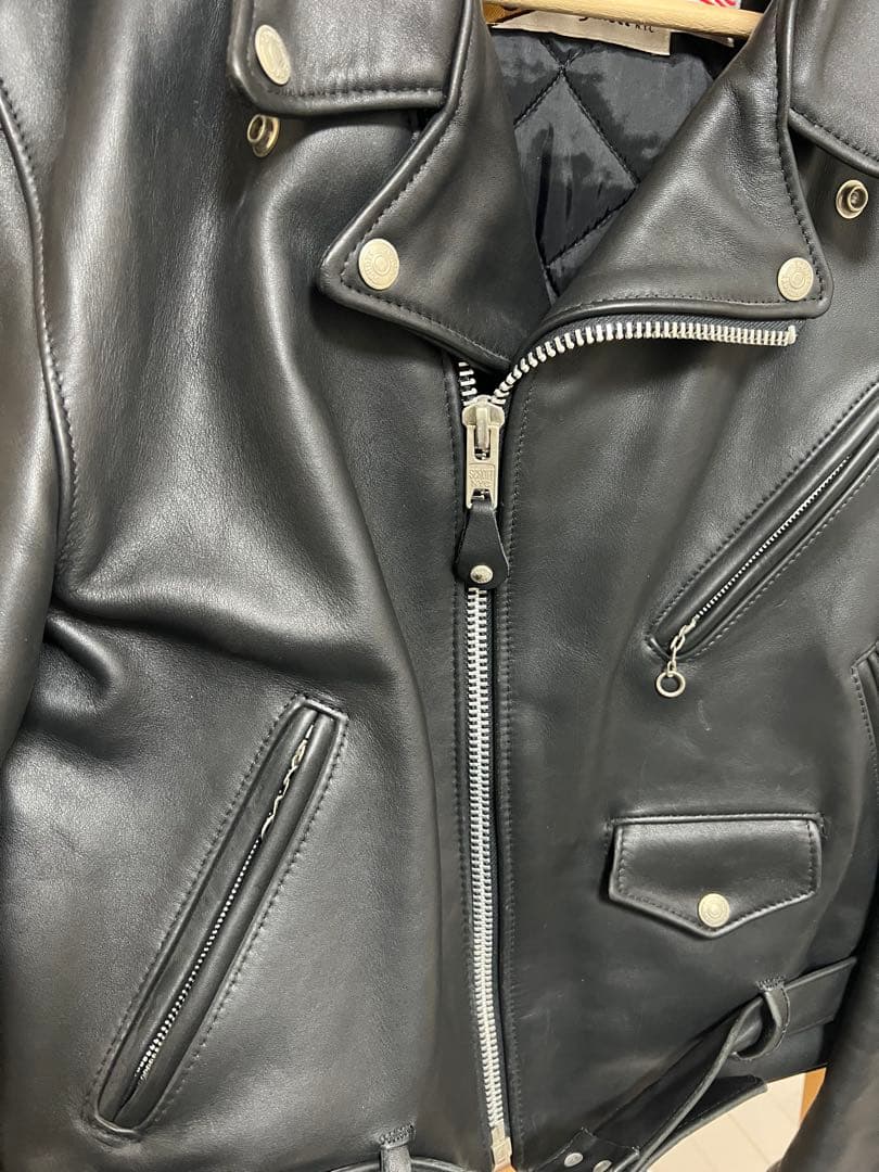 schott ダブルライダース618 サイズ42 ブラック