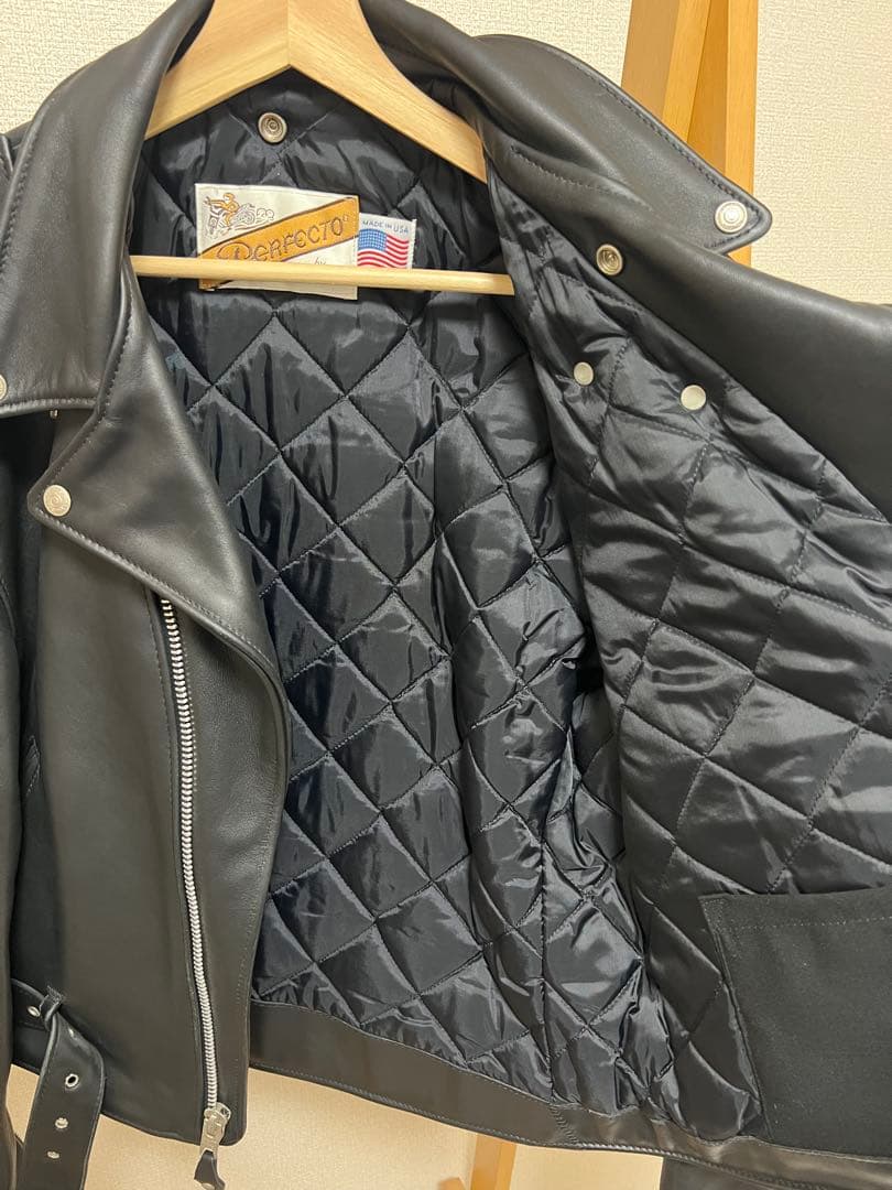 schott ダブルライダース618 サイズ42 ブラック