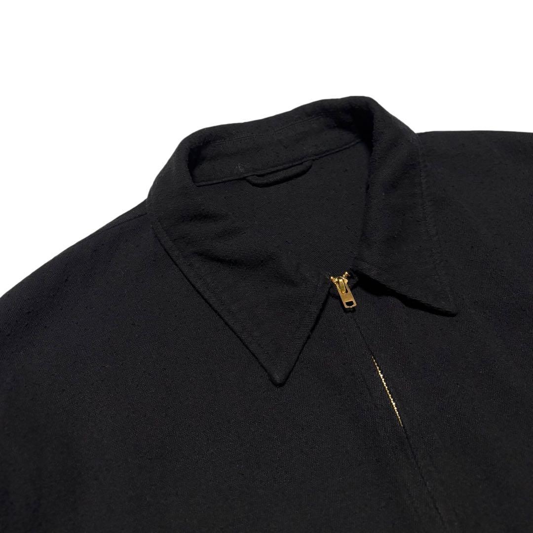 COMOLI 25SS シルクネップ ジップショートジャケット 1