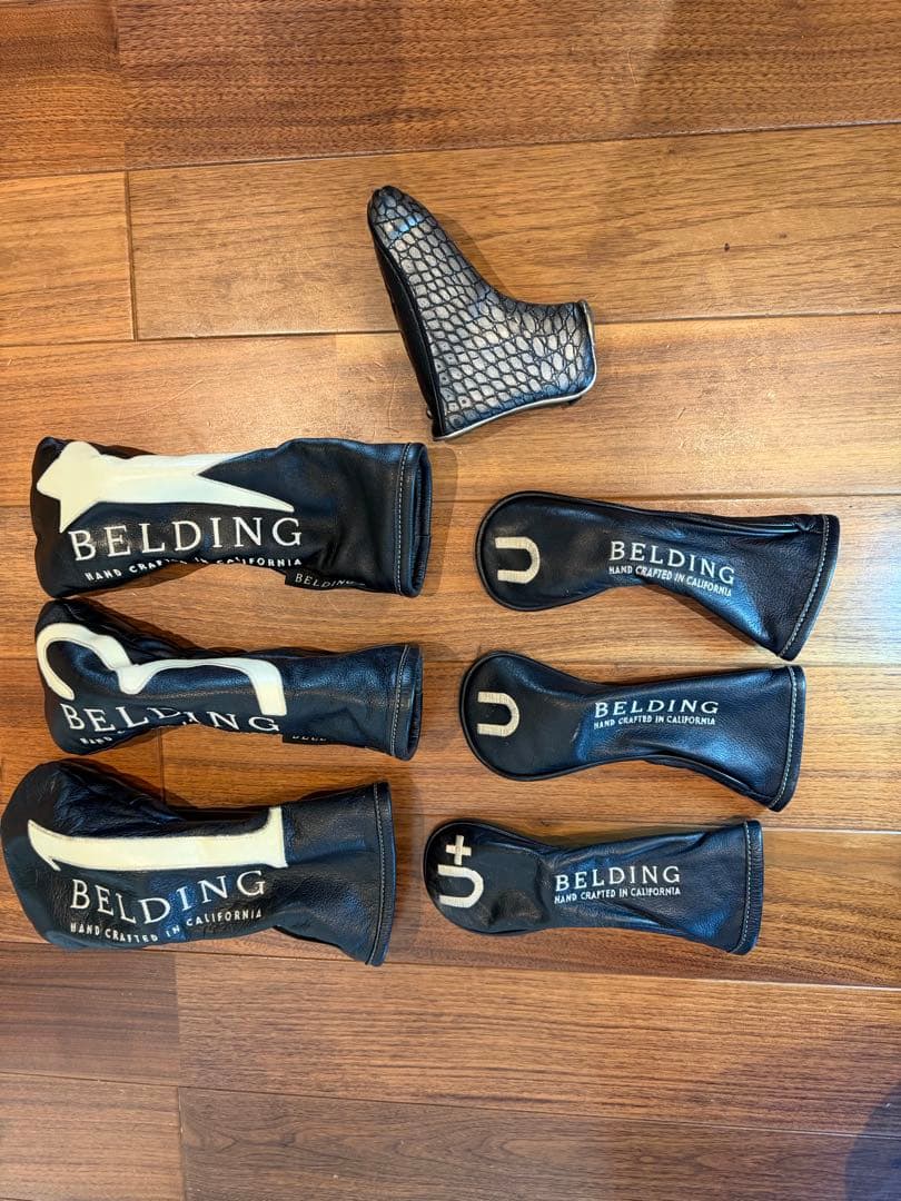 たー　「BELDING（ベルディング） ゴルフキャディバッグ＆ヘッドカバー