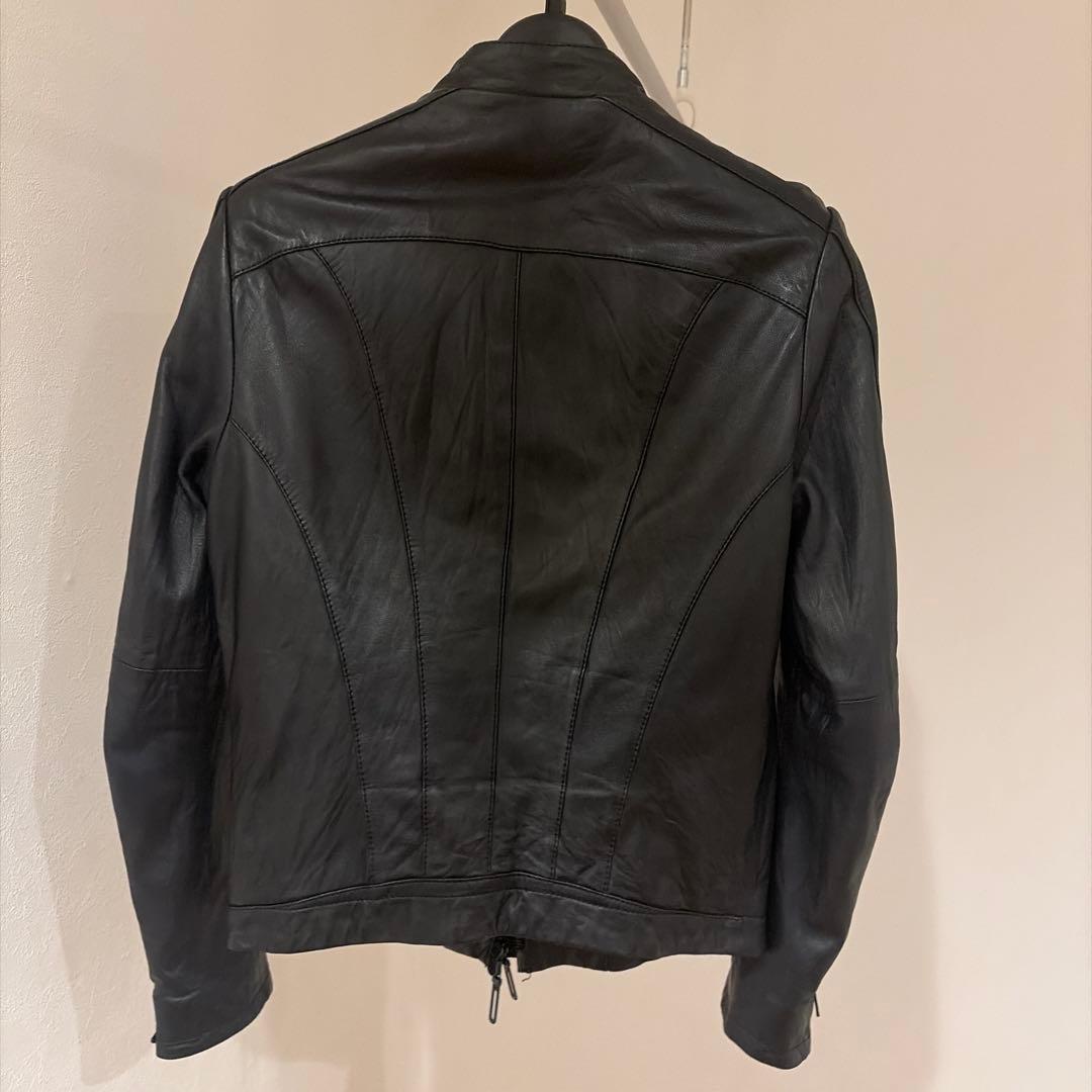 定価10万 GalaabenD 変形ラムレザージャケット