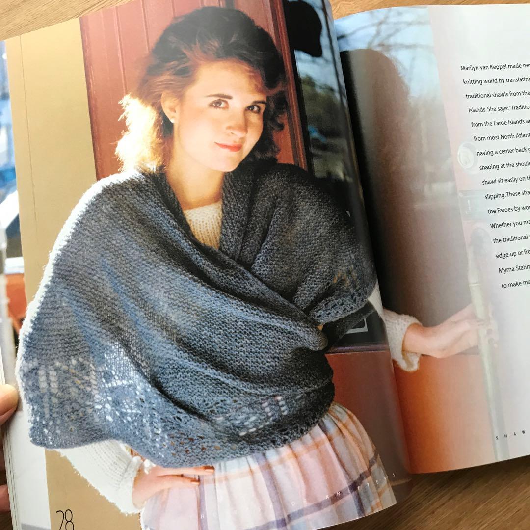 洋書  SHAWLS AND SCARVES シェットランドレース  レース編み