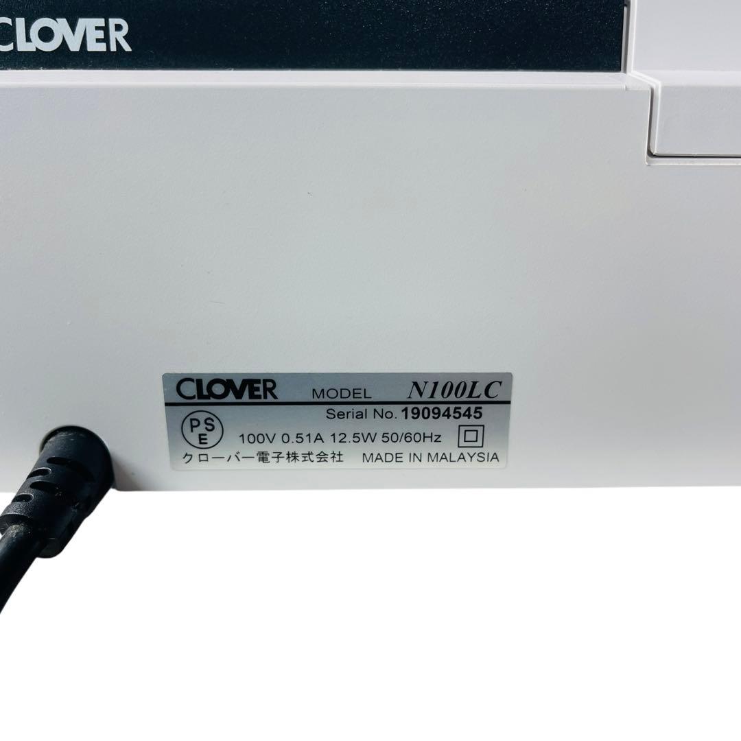 CLOVER クローバー電子 N100LC コンパクトレジスター 美品✨