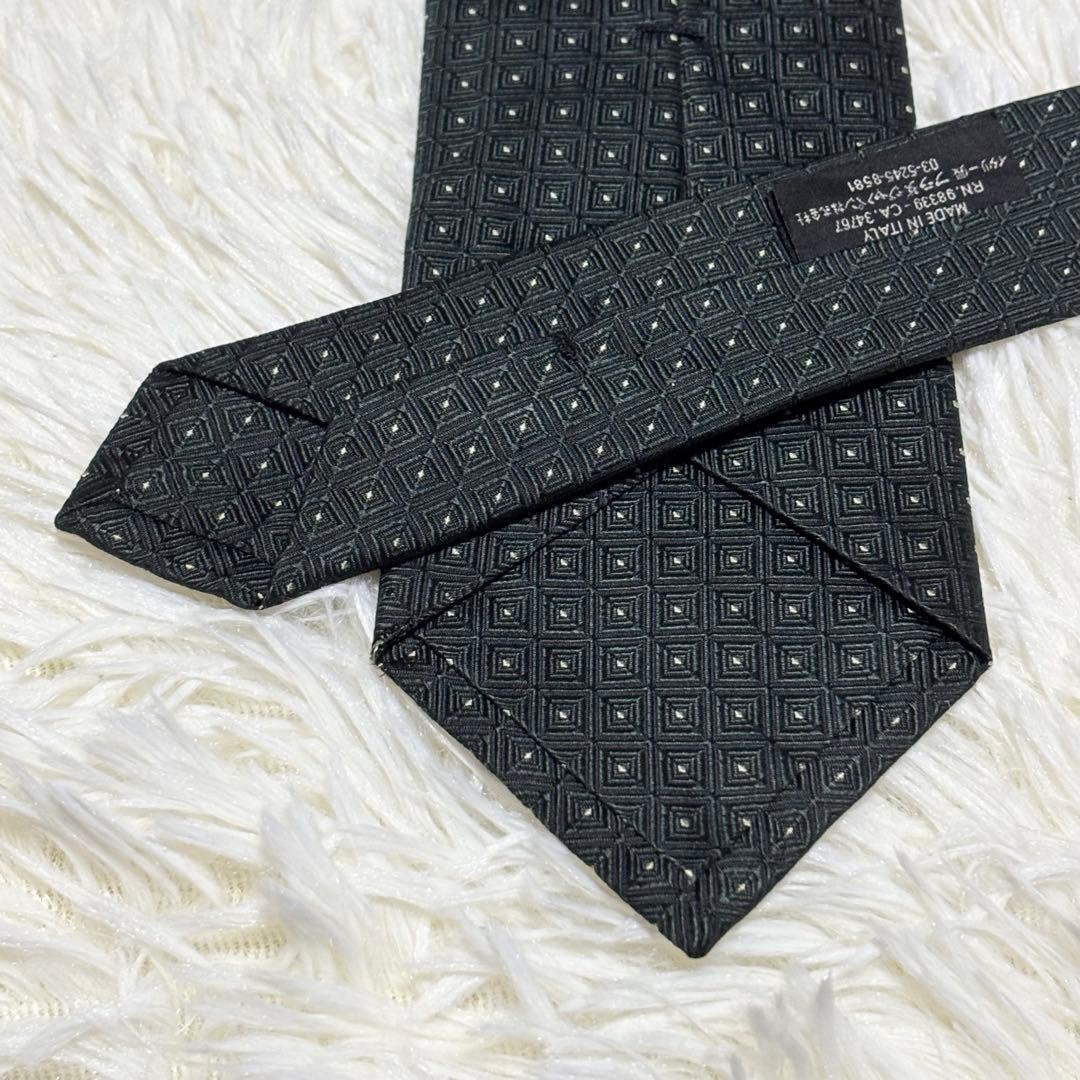 【美品】PRADA ネクタイ　ドット柄　ビジネス