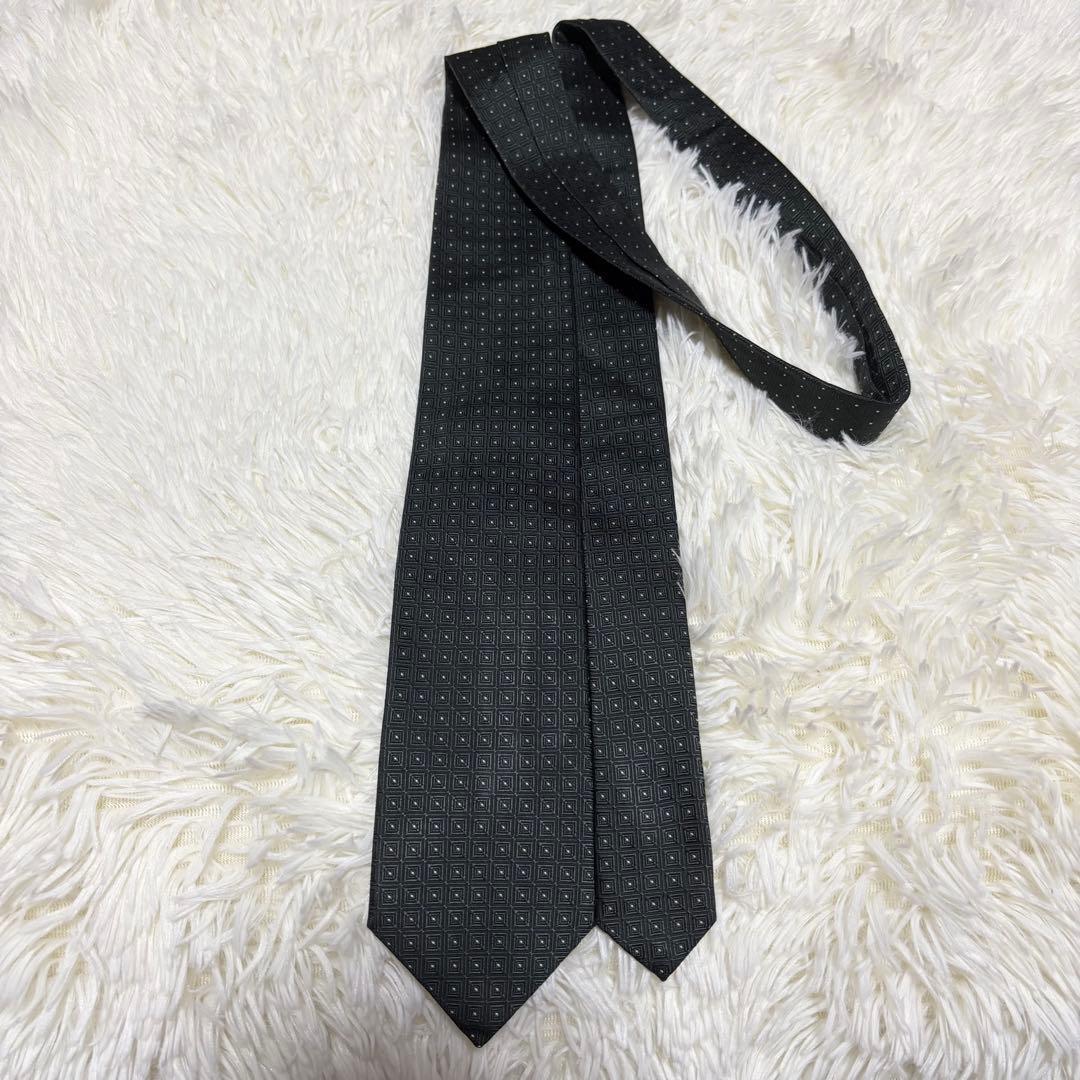 【美品】PRADA ネクタイ　ドット柄　ビジネス