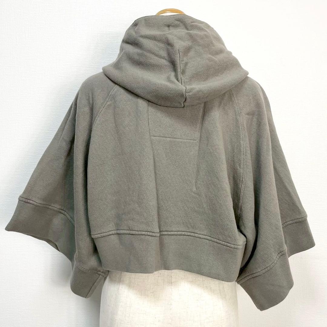 y2k❤️00s 55DSL DIESEL クロップド ハイネック ジップパーカー