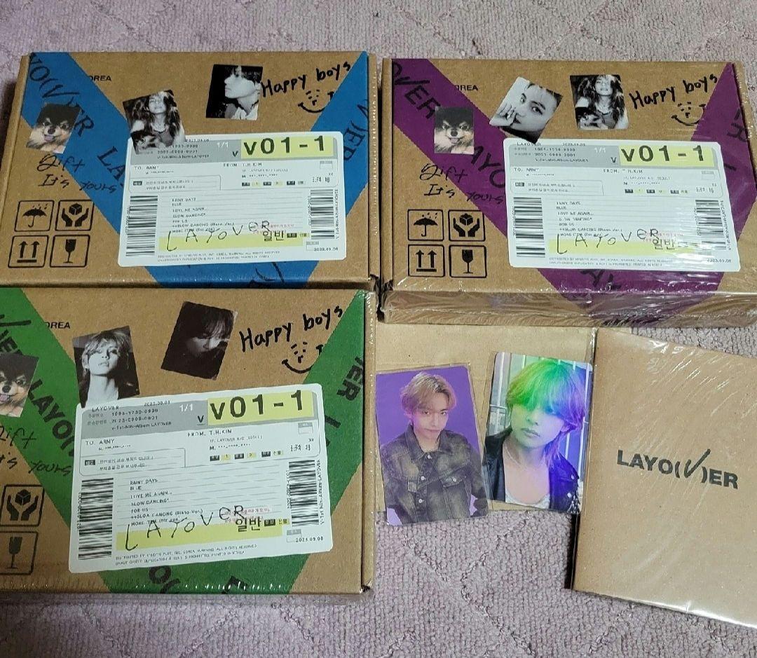 BTS LAYOVER 3点セット フォトカード付き