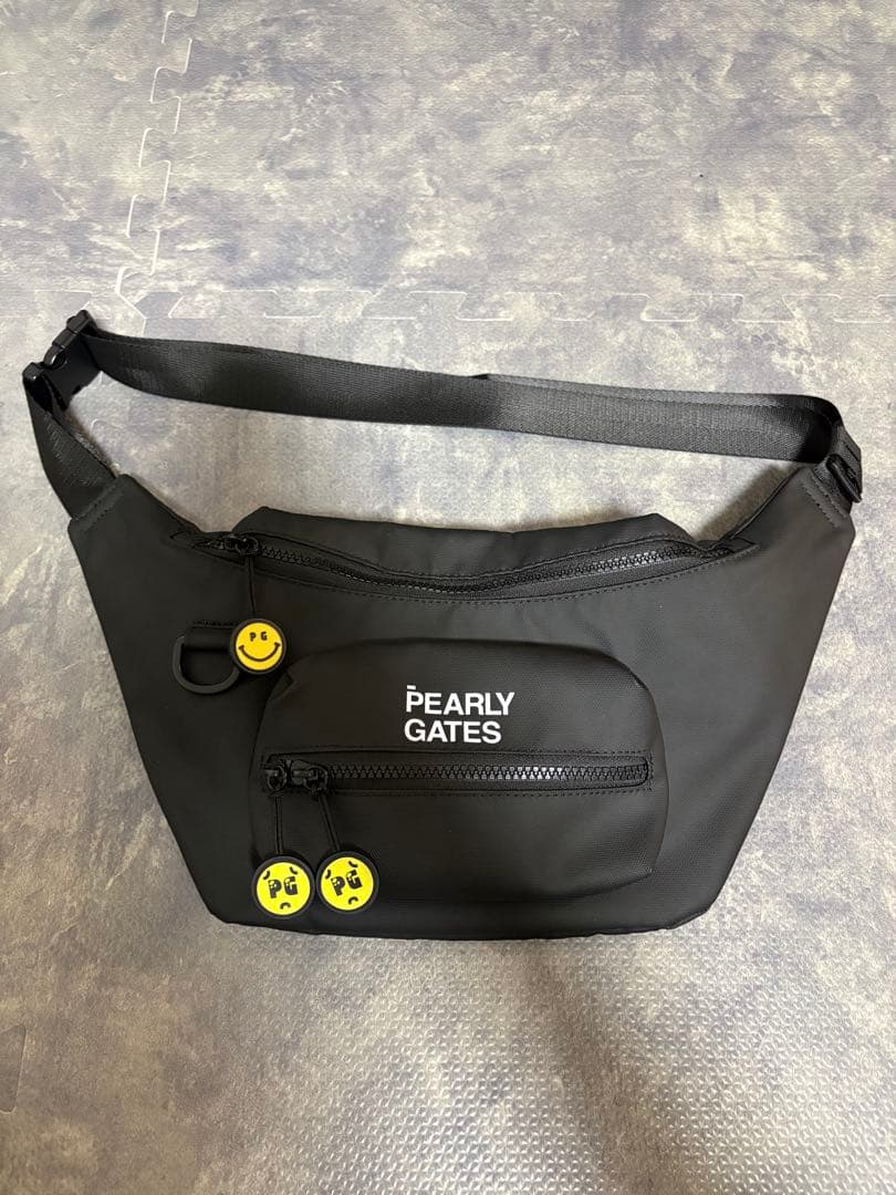 【美品】PEARLY GATES パーリーゲイツ　ボディバッグ　ウエストポーチ