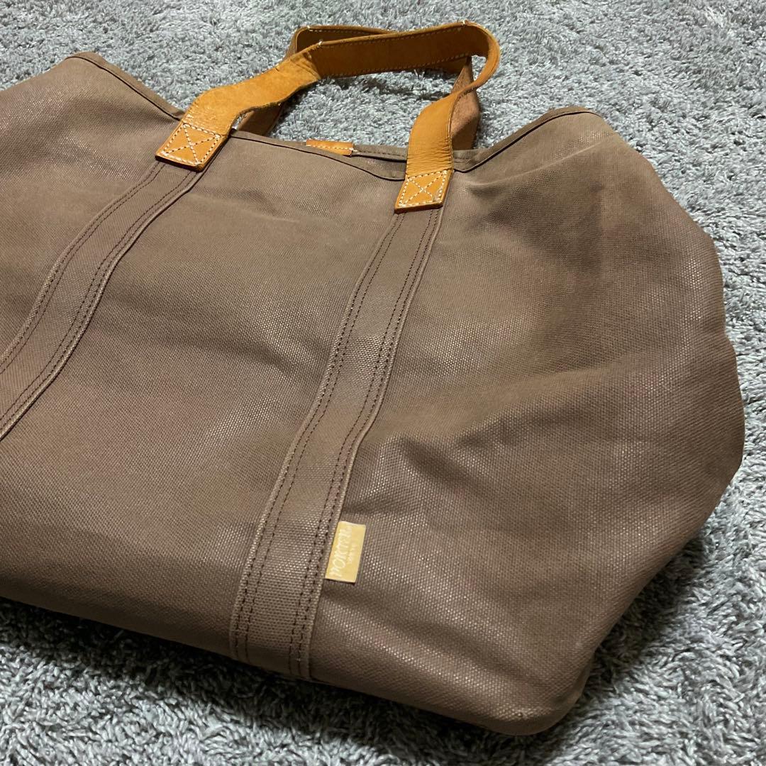 PORTER 吉田カバン　コットンキャンバス　ブラウン トートバッグ