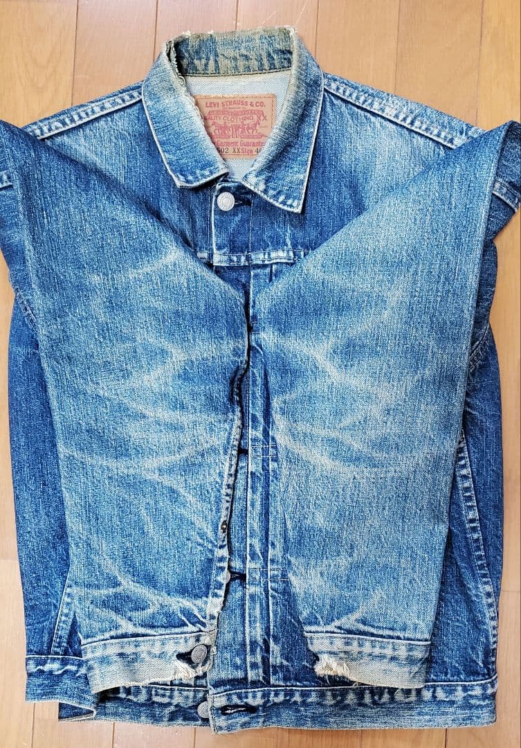 雰囲気抜群 90s LEVI'S 70502xx 1st 復刻40 506xx