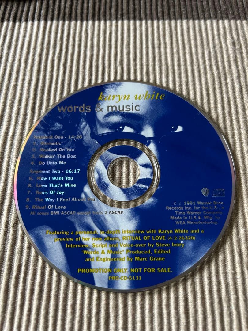 Karyn White ／Words & Music