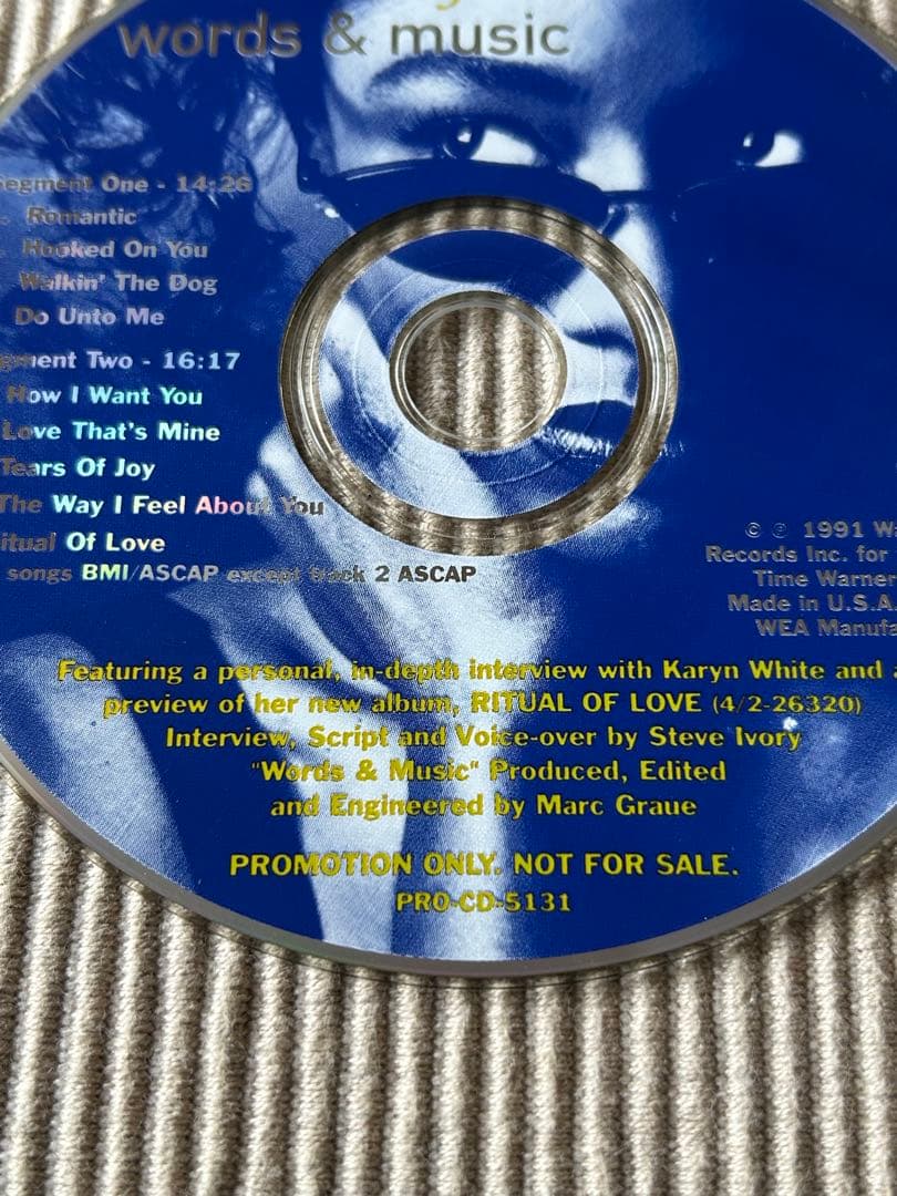 Karyn White ／Words & Music