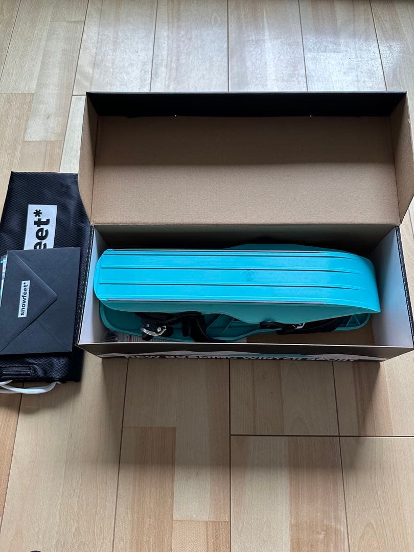 正規品 スノーフィートミニ 専用Wax付き ターコイズ