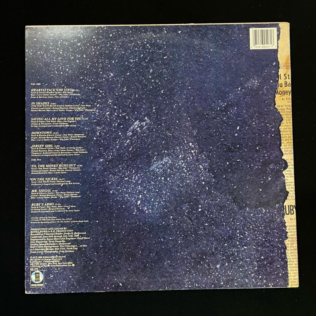TOM WAITS Heartattack And Vine LP トムウェイツ