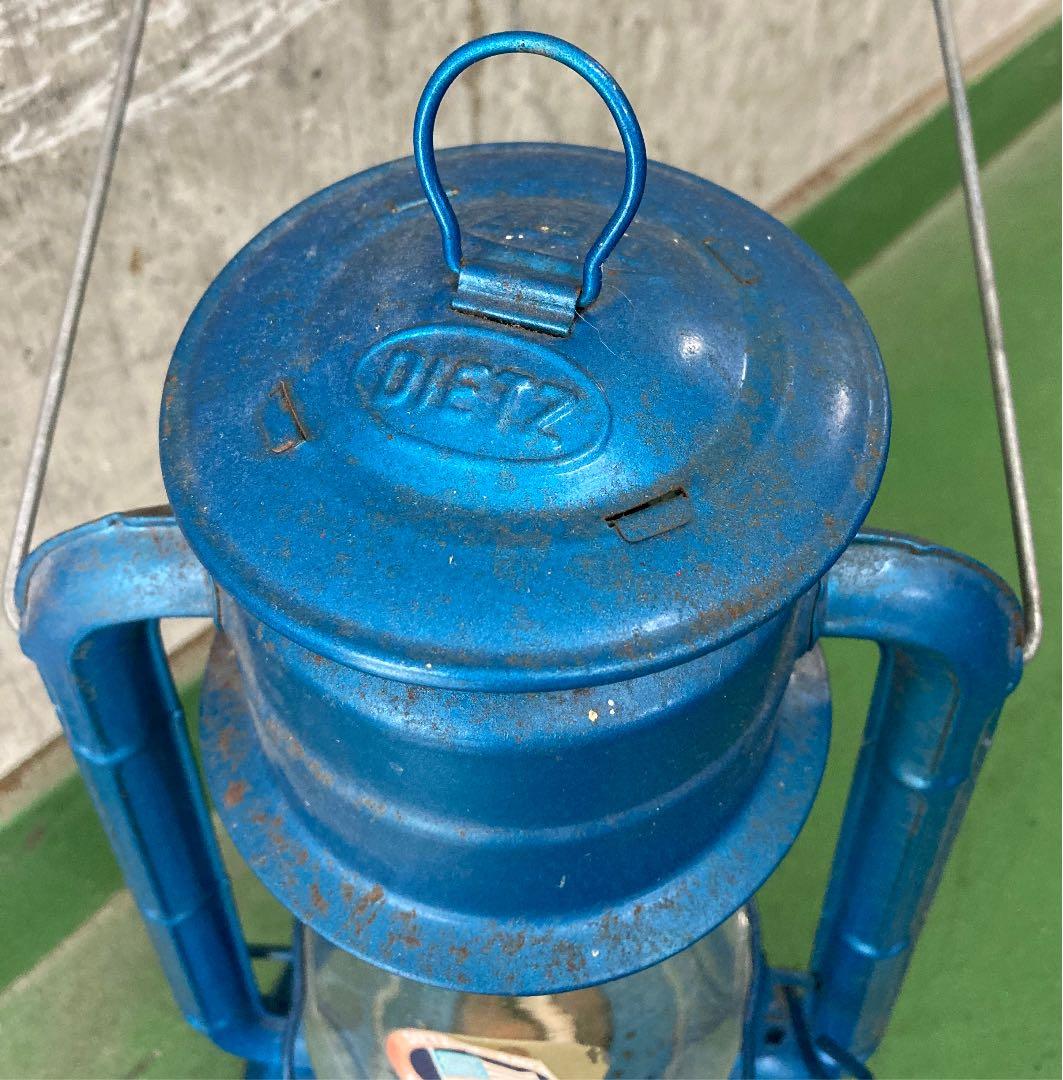 【新品未使用】デイツ ブリザードランタン No.80 ブルー 青 Dietz