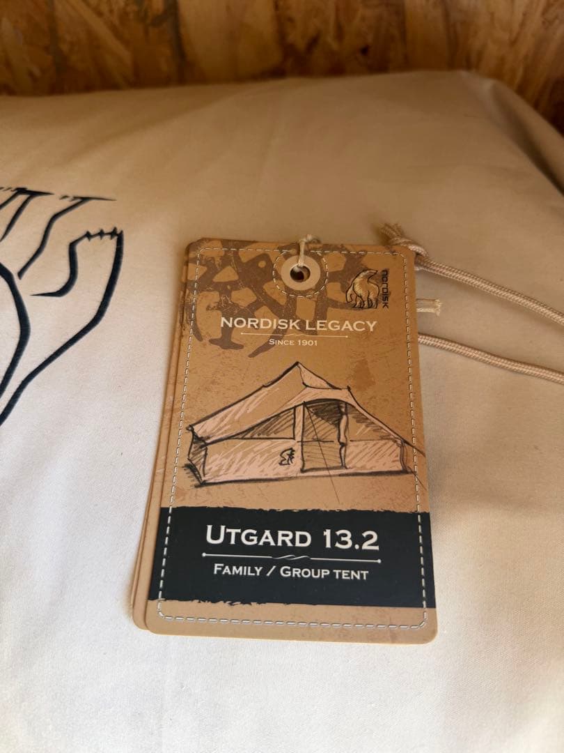Nordisk Utgard 13.2 テント ベージュ【フロアシート込み】
