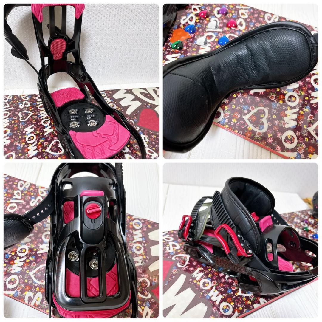 サロモン レディース 初心者 139cm セット 女性 SALOMON 23.5