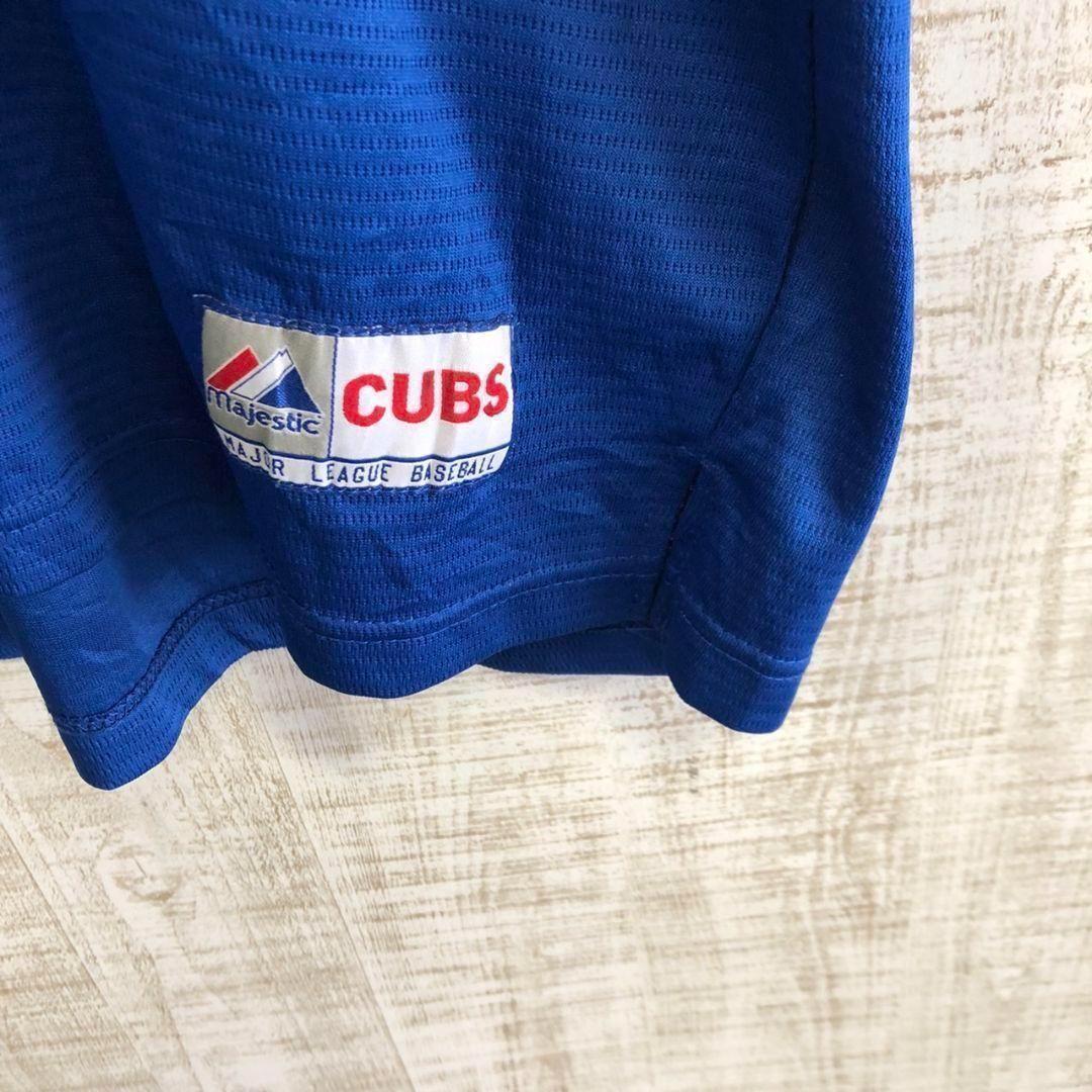 Majestic☆マジェスティック　刺繍ロゴ　カブス　CUBS ユニフォーム