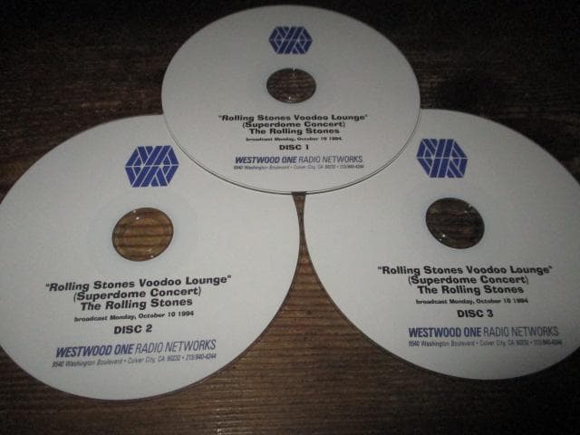 rolling stones live (RARE!!放送音源6CDRセット）