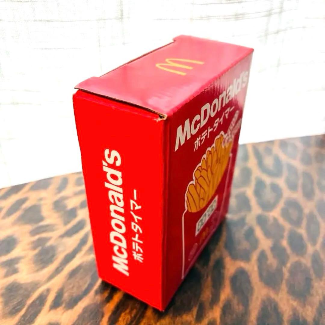 【新品未開封】マクドナルド⭐︎ポテトタイマー＋マック関連オマケ3種セット