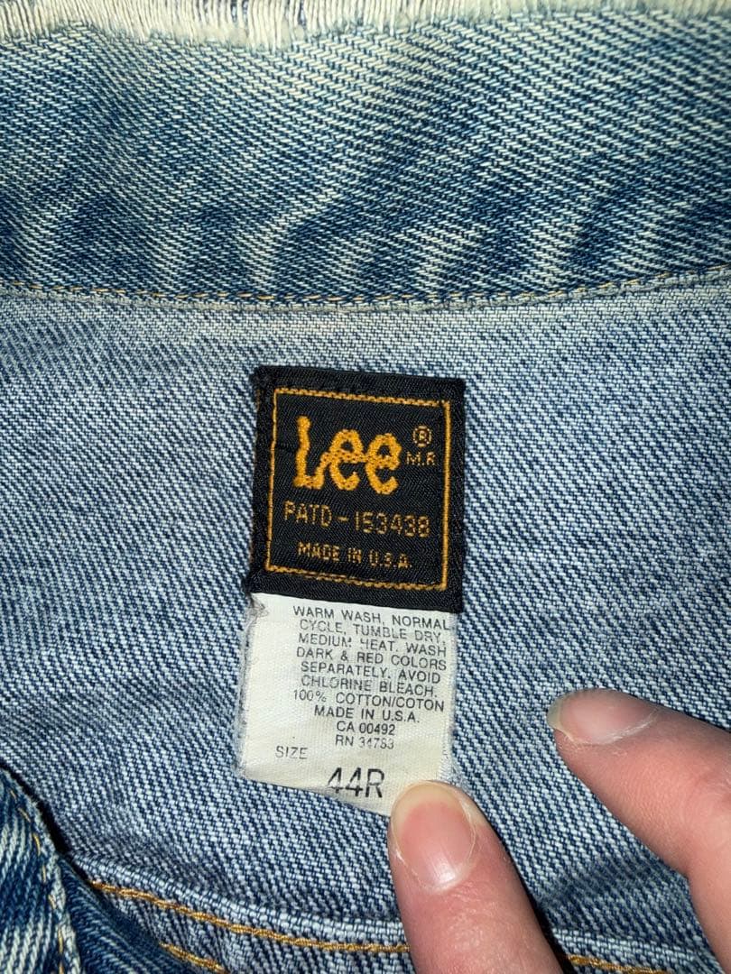 80s LEE デニムジャケット
