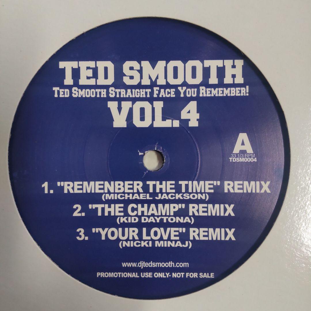 洋楽 TED SMOOTH / STRAIGHT FACE YOU REMEMBER