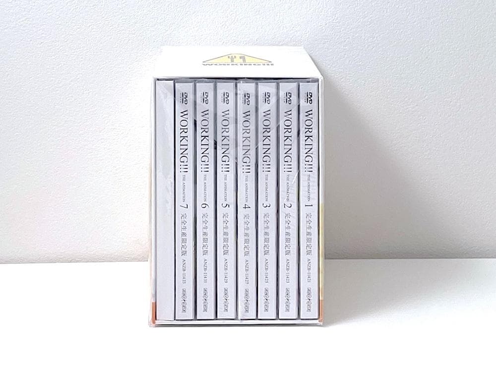 新品未開封 DVD WORKING!!! 第3期 完全生産限定版 特典BOX付き