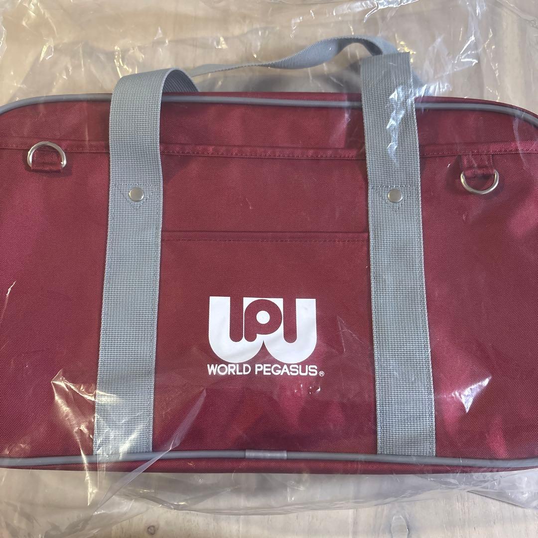 WORLD PEGASUS ワインレッド ハンドバッグ