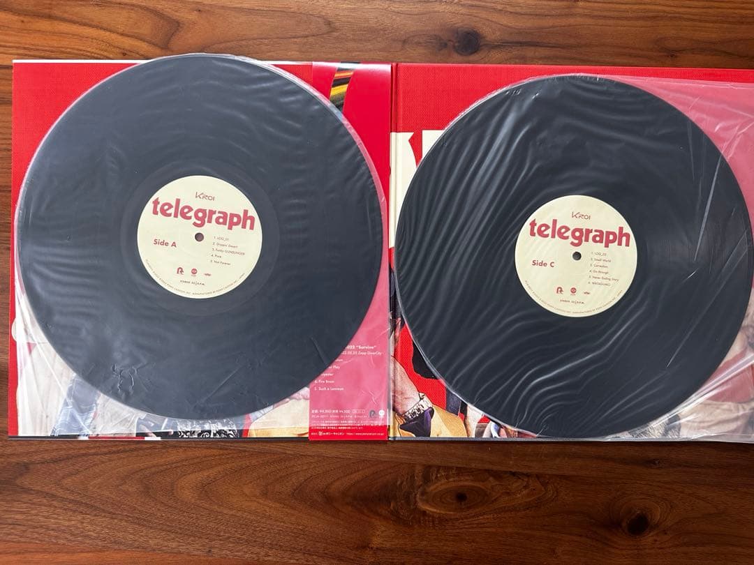 Kroi telegraph アナログレコード