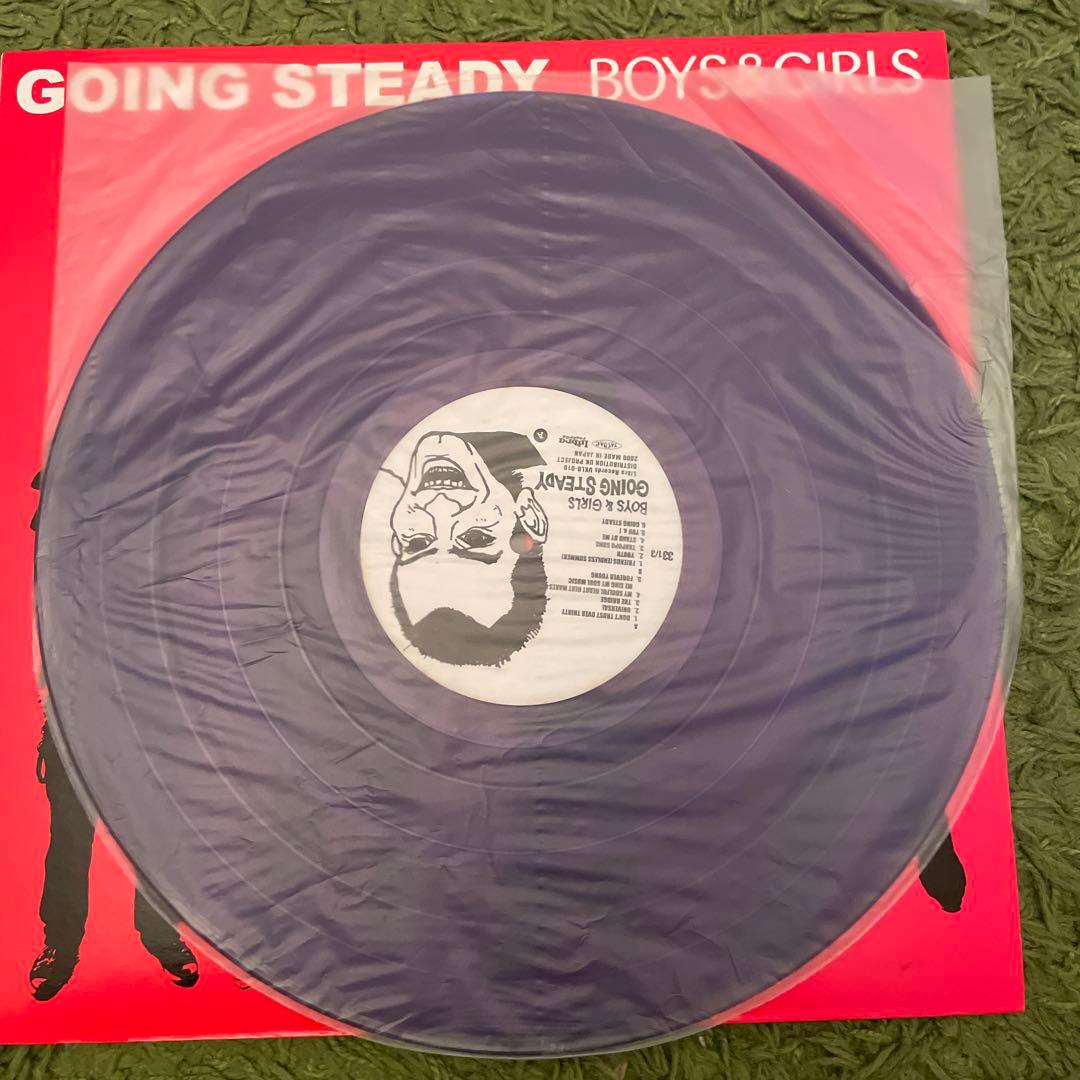 GOING STEADY /BOYS & GIRLSアナログ盤