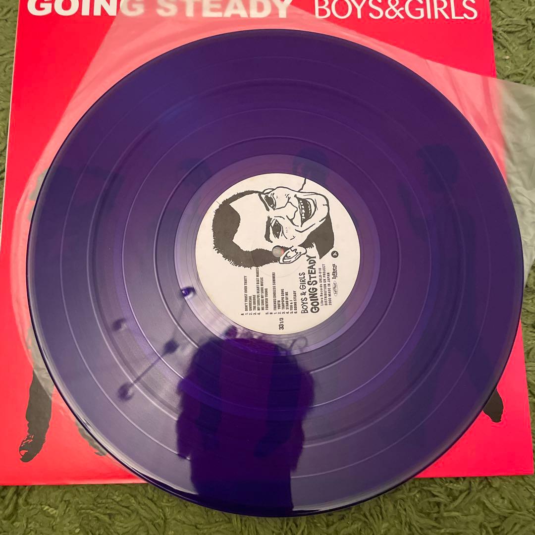 GOING STEADY /BOYS & GIRLSアナログ盤
