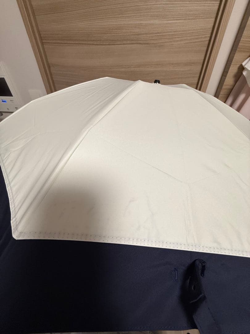 日傘　芦屋ロサブラン　3段折りコンビ
