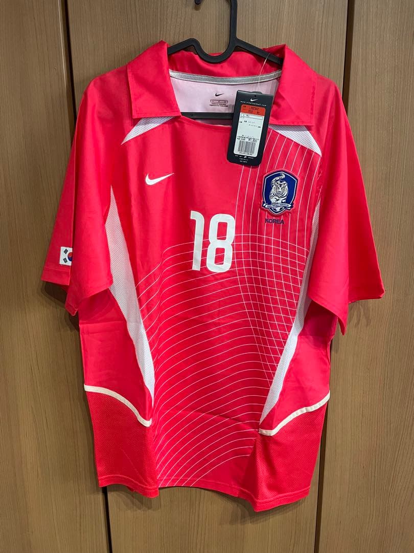 2002日韓W杯韓国代表ユニフォーム　ファン・ソンホン　黄善洪