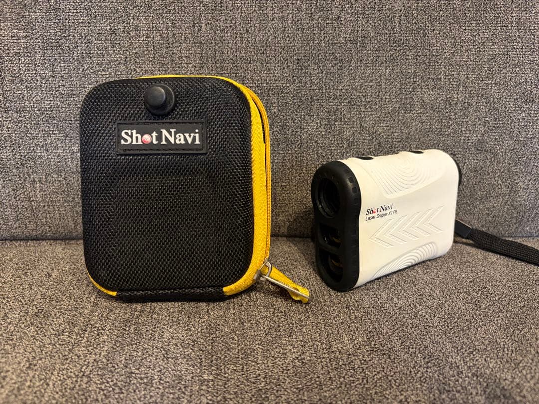 Shot Navi Laser Sniper X1Fit ゴルフ用距離計とケース