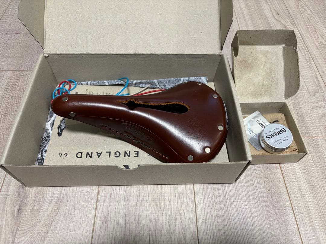 美品 BROOKS B17 インペリアル ブラウン サドル