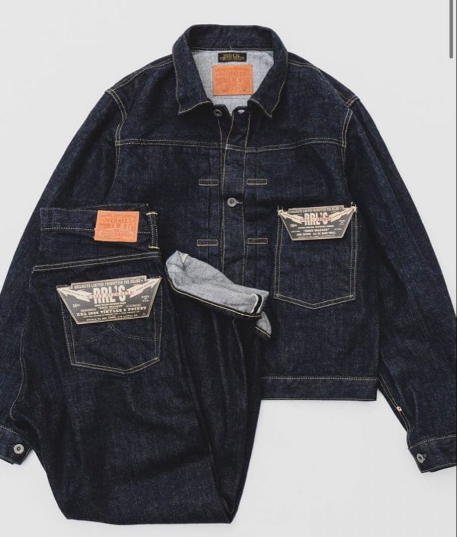 新品未使用RRL BEAMS PLUS 1944 VINTAGE 5POCKET