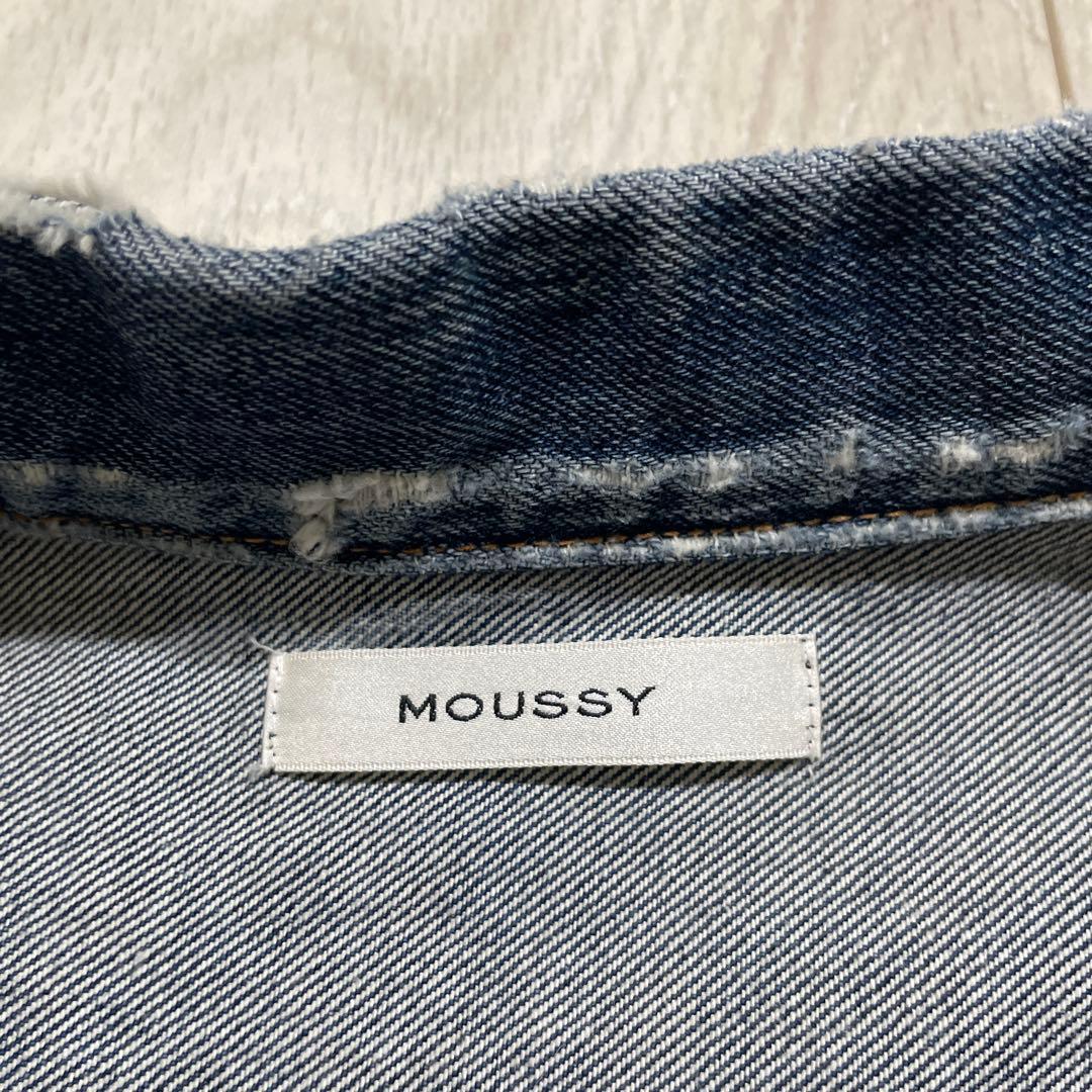 MOUSSY 2ndタイプ ヴィンテージ加工 デニムジャケット 1 マウジー