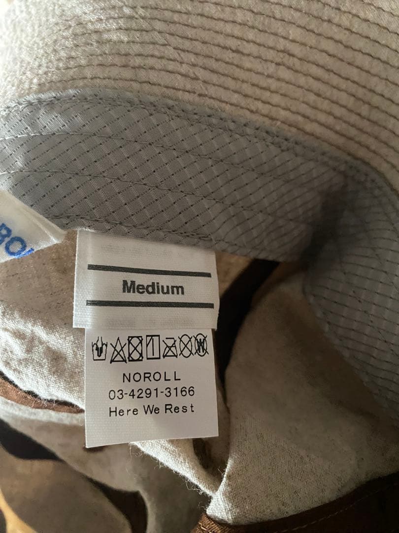帽子 NOROLL DETOURS HAT