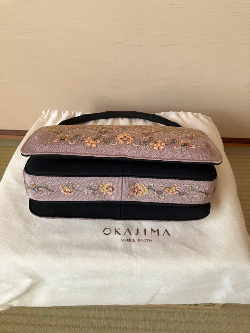 岡重(OKAJIMA) 京友禅　花唐草文様