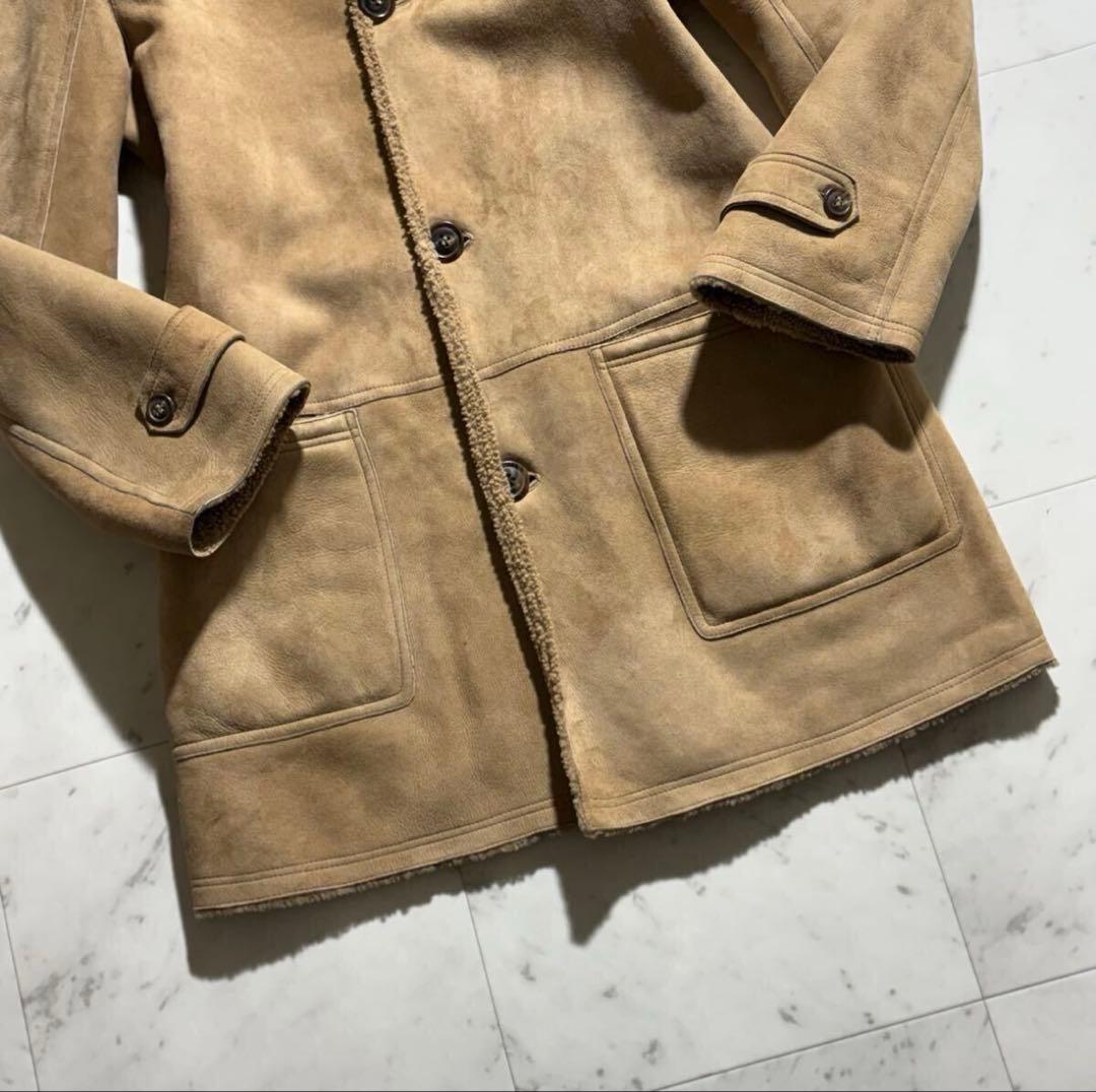 【高級品】Salvatore Ferragamo ムートンコート 52 XXL