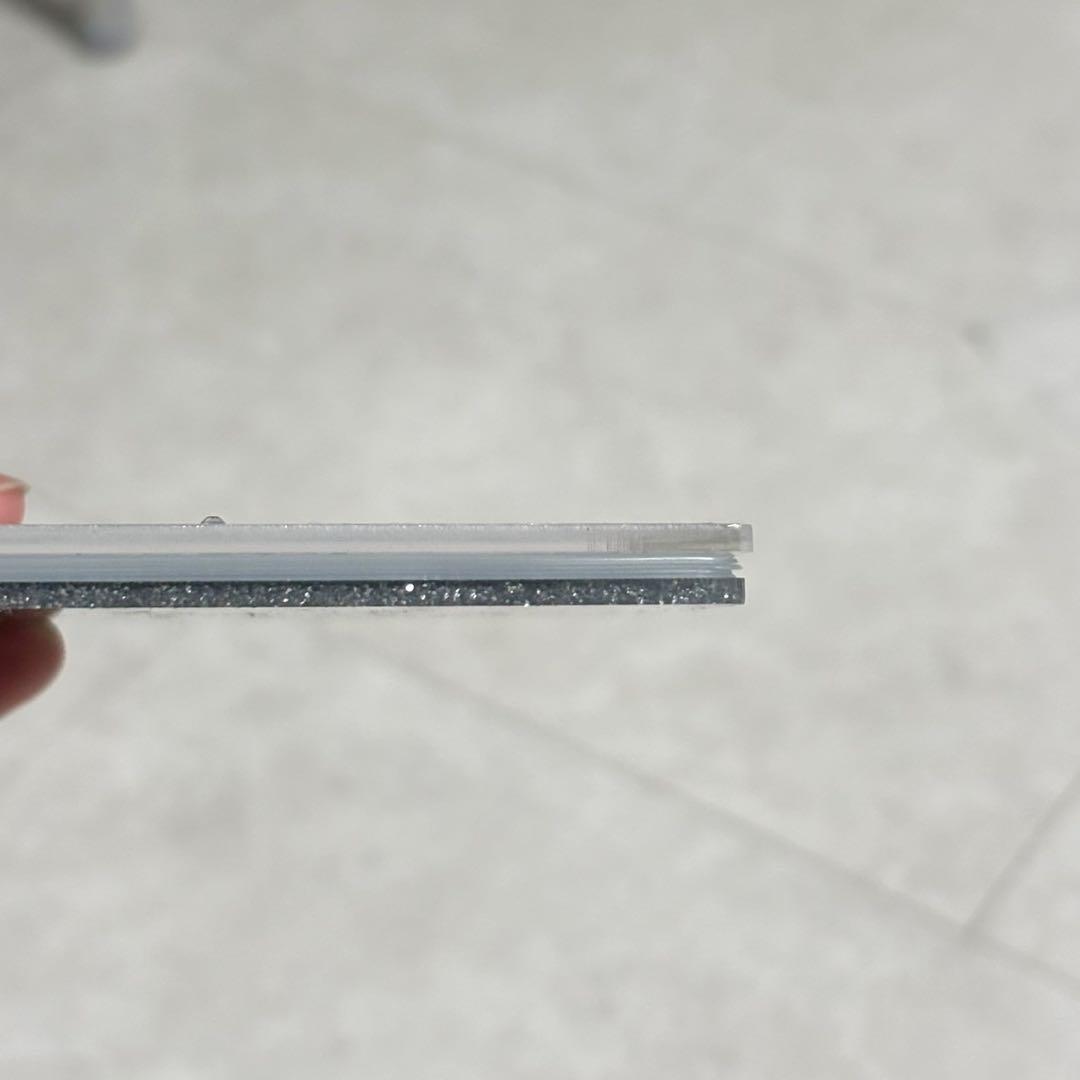 ✨ふくまるの母 ✨A6 アクリルレジンバインダー　リング付き　韓国　貯金