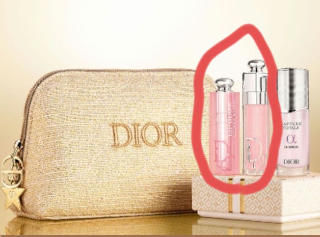 【新品未使用】Dior マキシマイザー＆リップグロウ✩.*˚香水おまけ付き
