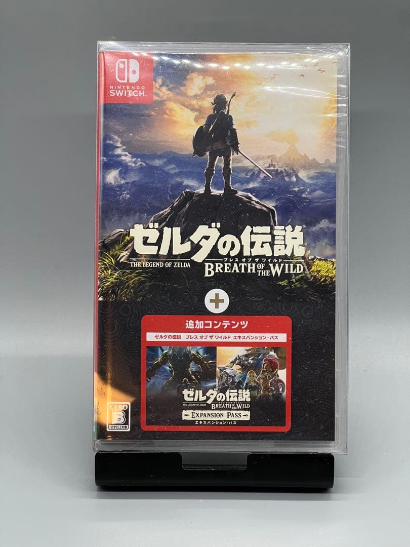新品未開封　ゼルダの伝説 ブレスオブザワイルド+エキスパンションパス