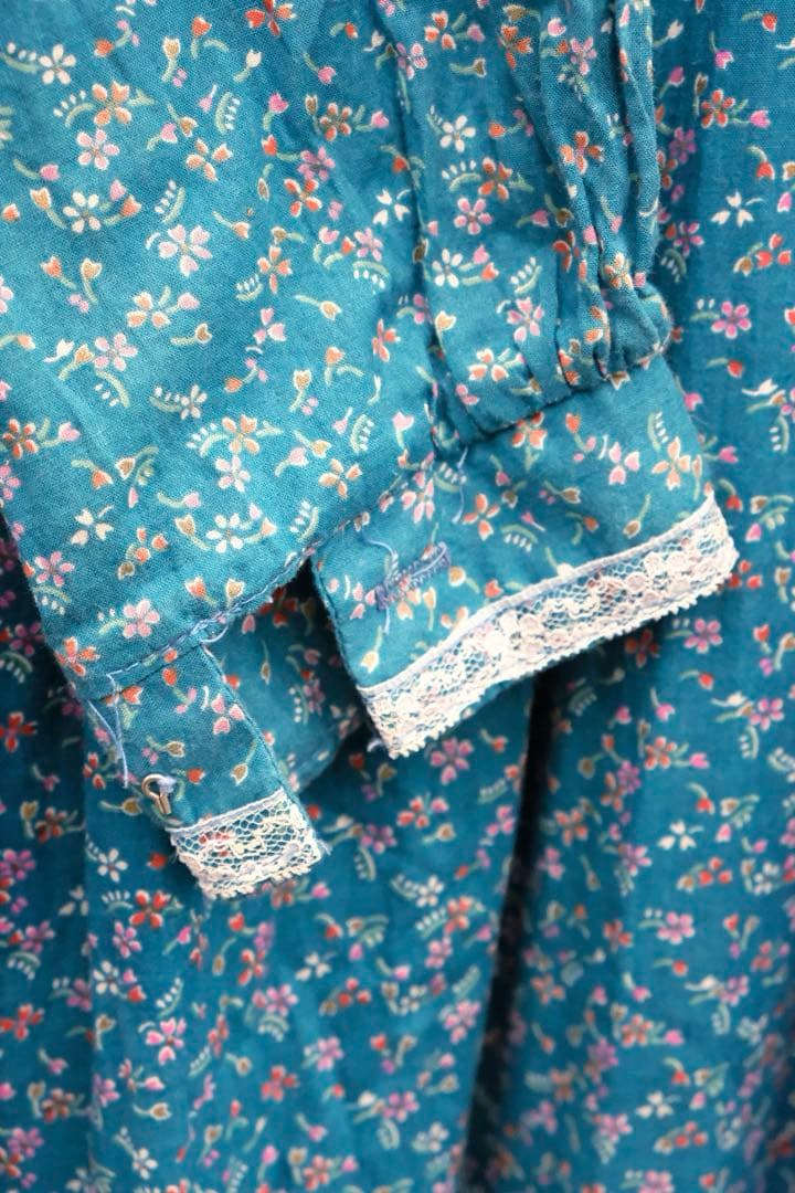 70s vintage GUNNE SAX 小花柄　ワンピース