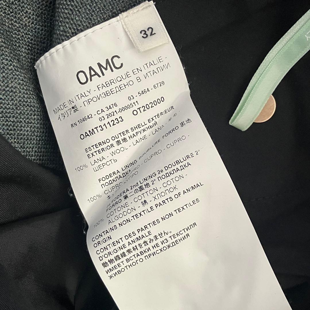 OAMC Combine Pants 限定カラー 深緑 32 新品 ジルサンダー
